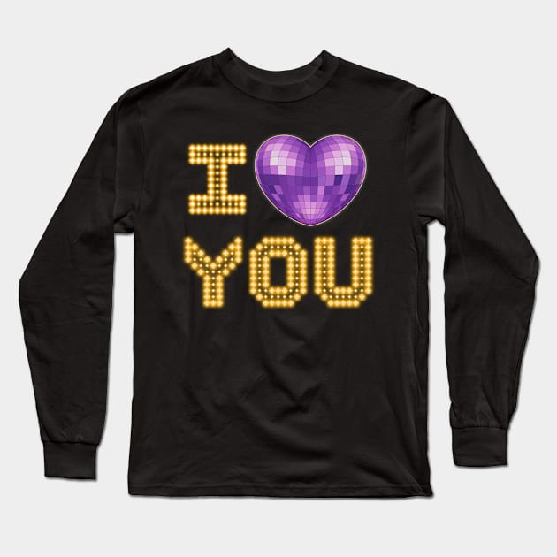 I Love You Long Sleeve T-Shirt by dojranliev